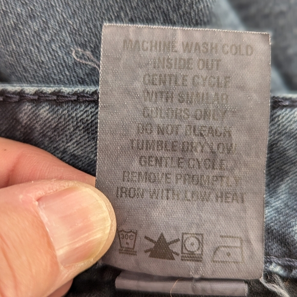 Level 99 kick boot denim blue jeans size 29 Petite - Picture 10 of 10